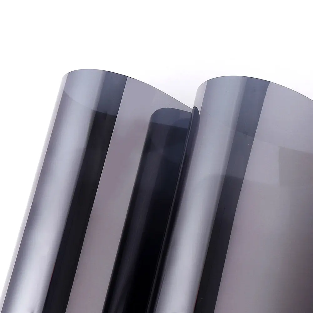 BDF 1SBK Window Film Static Cling Heat Rejection and Daytime Privacy Silver & Black - Image 5