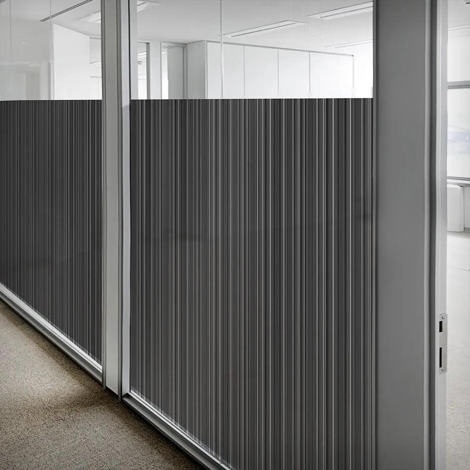 BDF 4BKSTR Decorative Window Film Black Stripe - Image 4