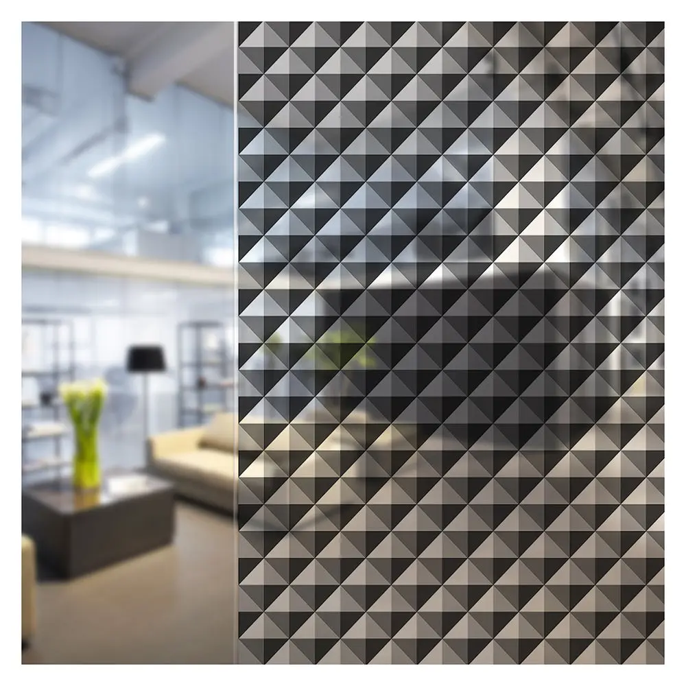 BDF 4BKTRI Decorative Window Film Black Triangle