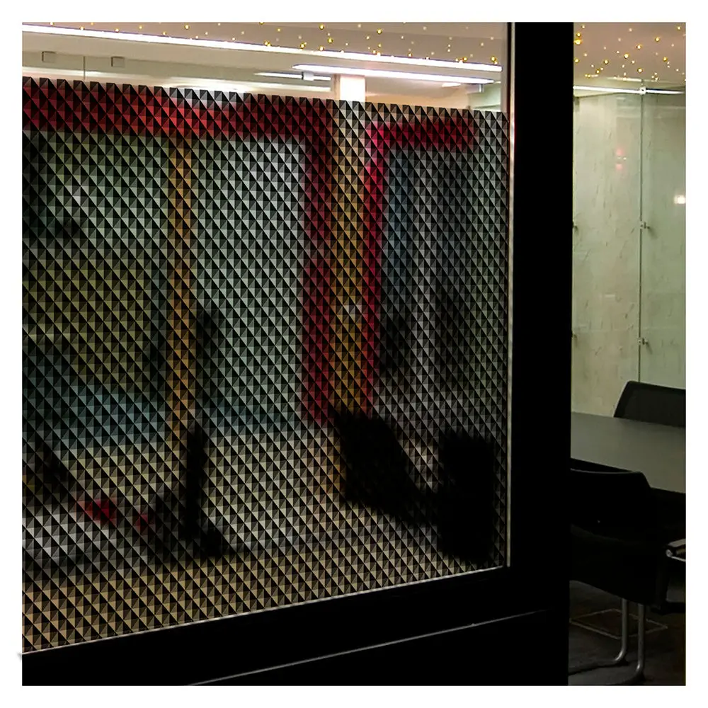 BDF 4BKTRI Decorative Window Film Black Triangle - Image 6