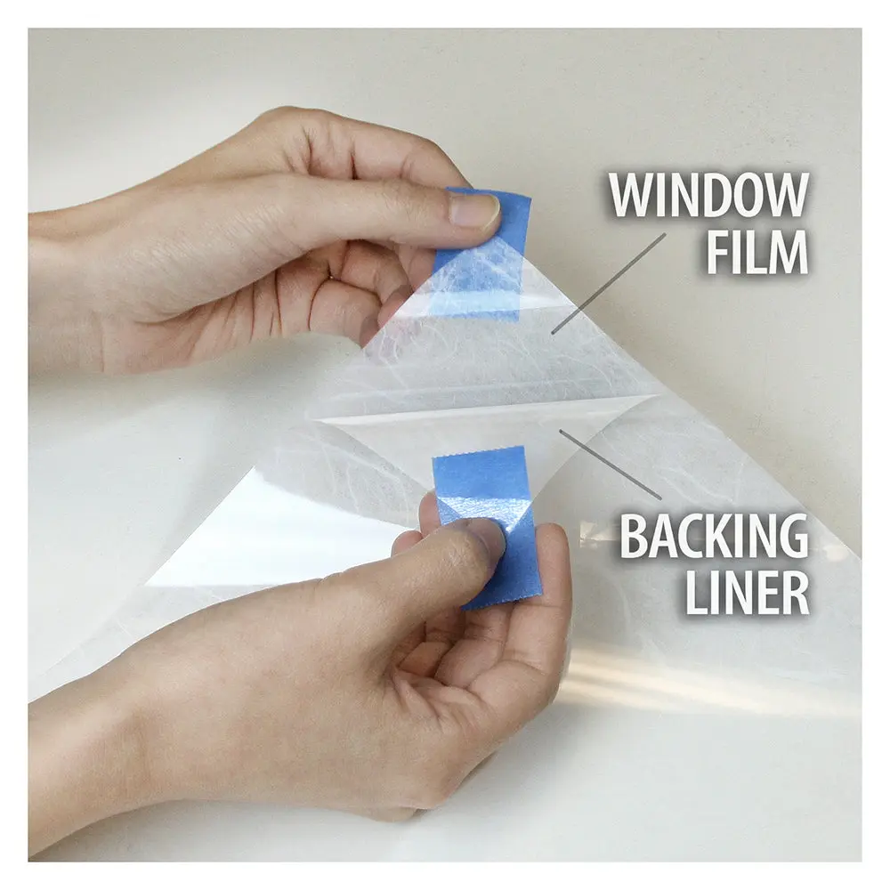 BDF 4WHLV Decorative Window Film White Leaves - Image 5