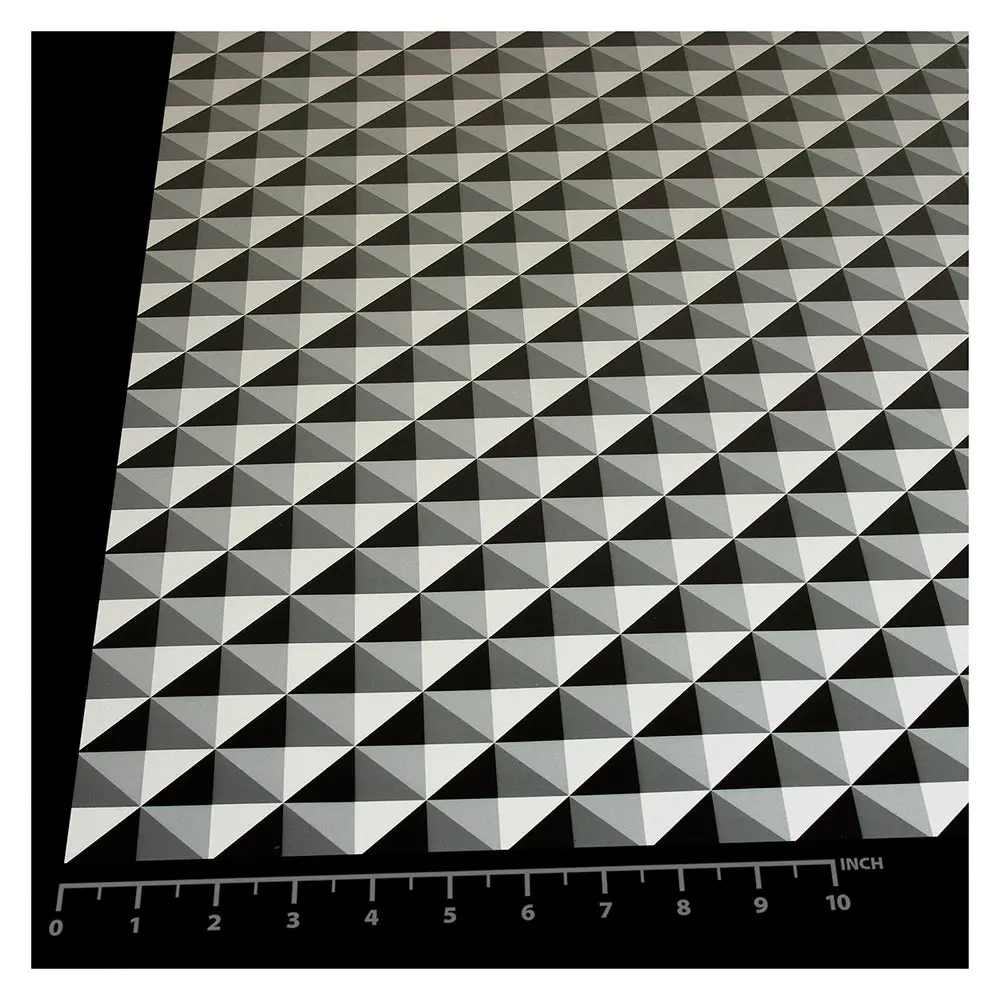 BDF 4WHTRI Decorative Window Film White Triangle - Image 3
