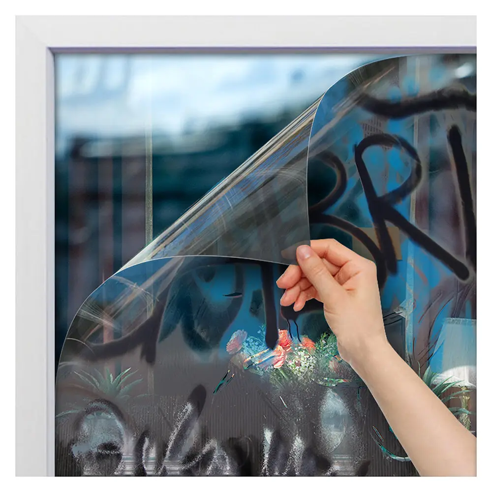BDF AG7M Window Film Graffiti Protection 7 Mil Clear