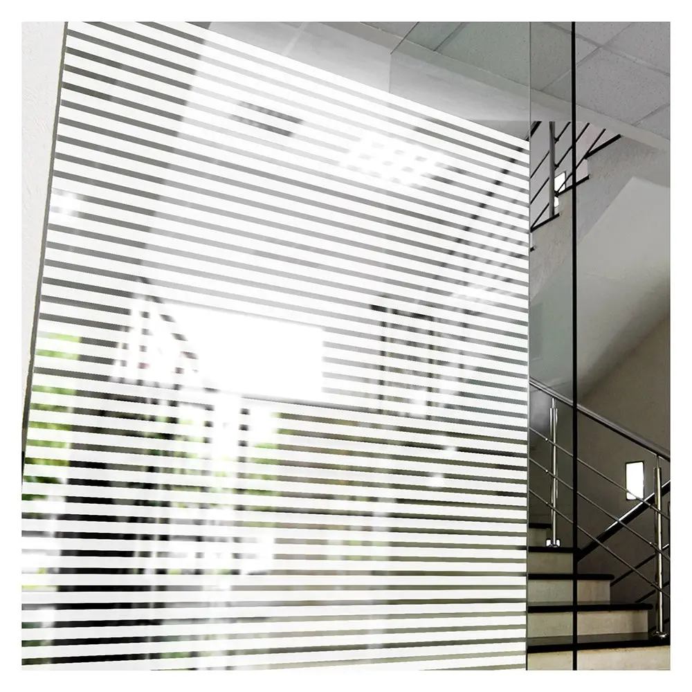 BDF BLVE Decorative Window Film Venetian Blind (1/2 Inch Wide Stripes) - Image 4