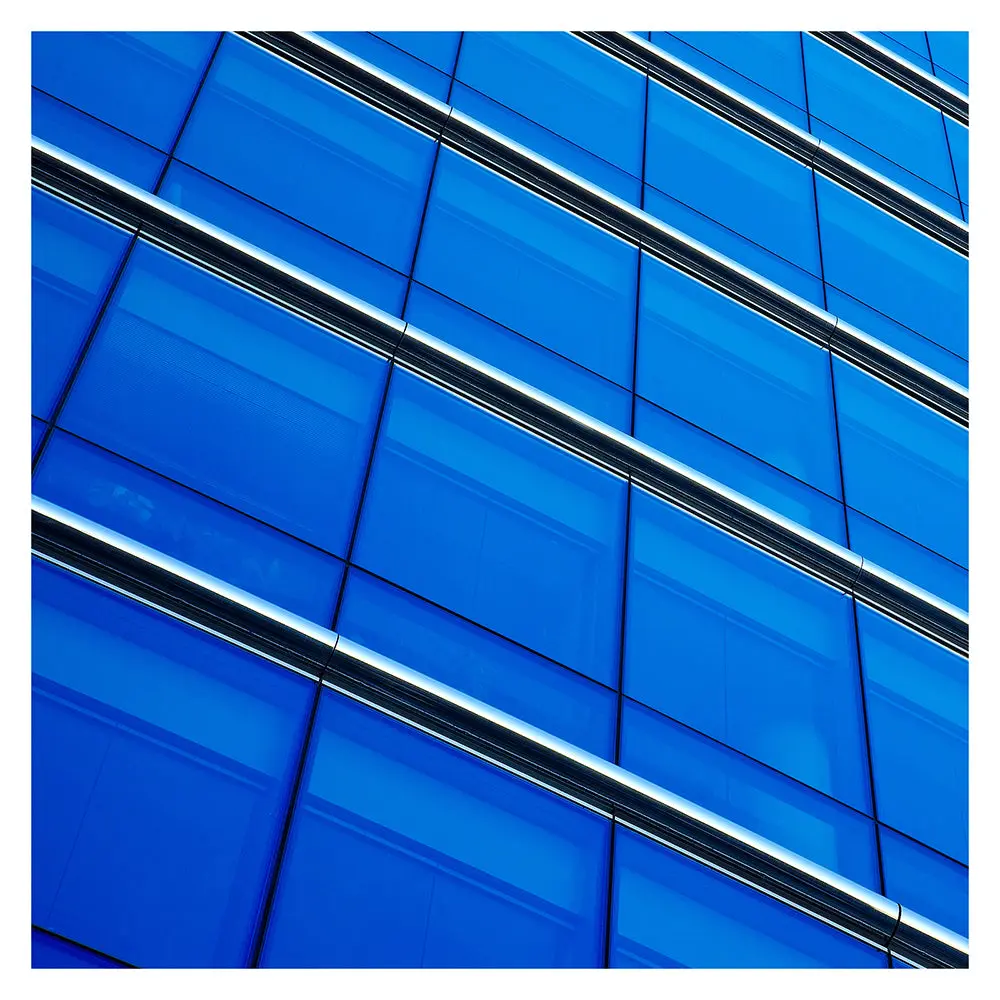 BDF CABL Decorative Window Film Transparent Color Blue