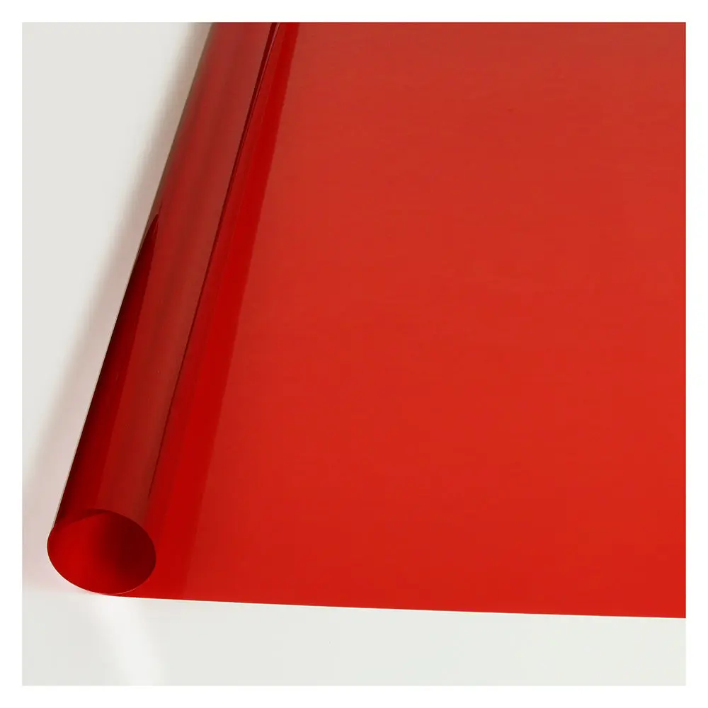 BDF CARD Decorative Window Film Transparent Color Red - Image 3