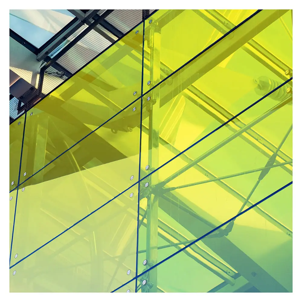 BDF CAYW Decorative Window Film Transparent Color Yellow