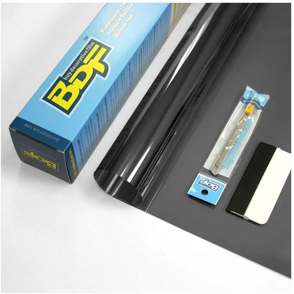 BDF EXNA20 EXTERIOR Window Film Daytime Privacy and Sun Control Natural Black 20 (Dark) - Image 4