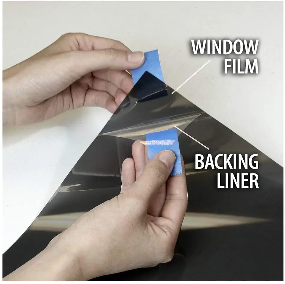 BDF EXNA20 EXTERIOR Window Film Daytime Privacy and Sun Control Natural Black 20 (Dark) - Image 6