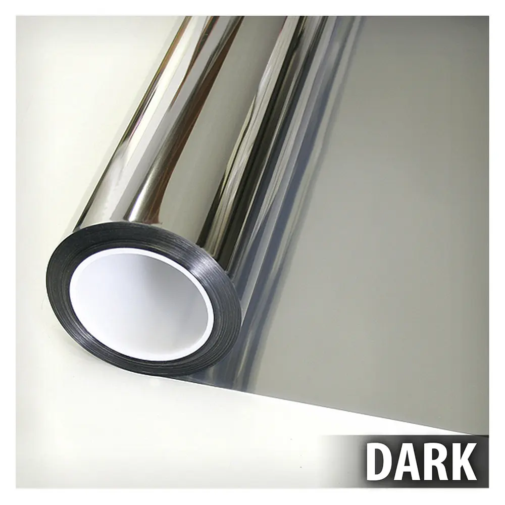 BDF EXS15 EXTERIOR Window Film Daytime Privacy and Sun Control Mirror Silver 15 (Dark) - Image 5