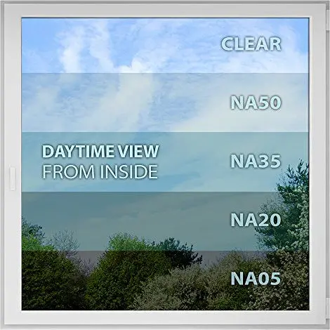 BDF NA05 Window Film Daytime Privacy and Sun Control Natural Black 5 (Very Dark) - Image 5