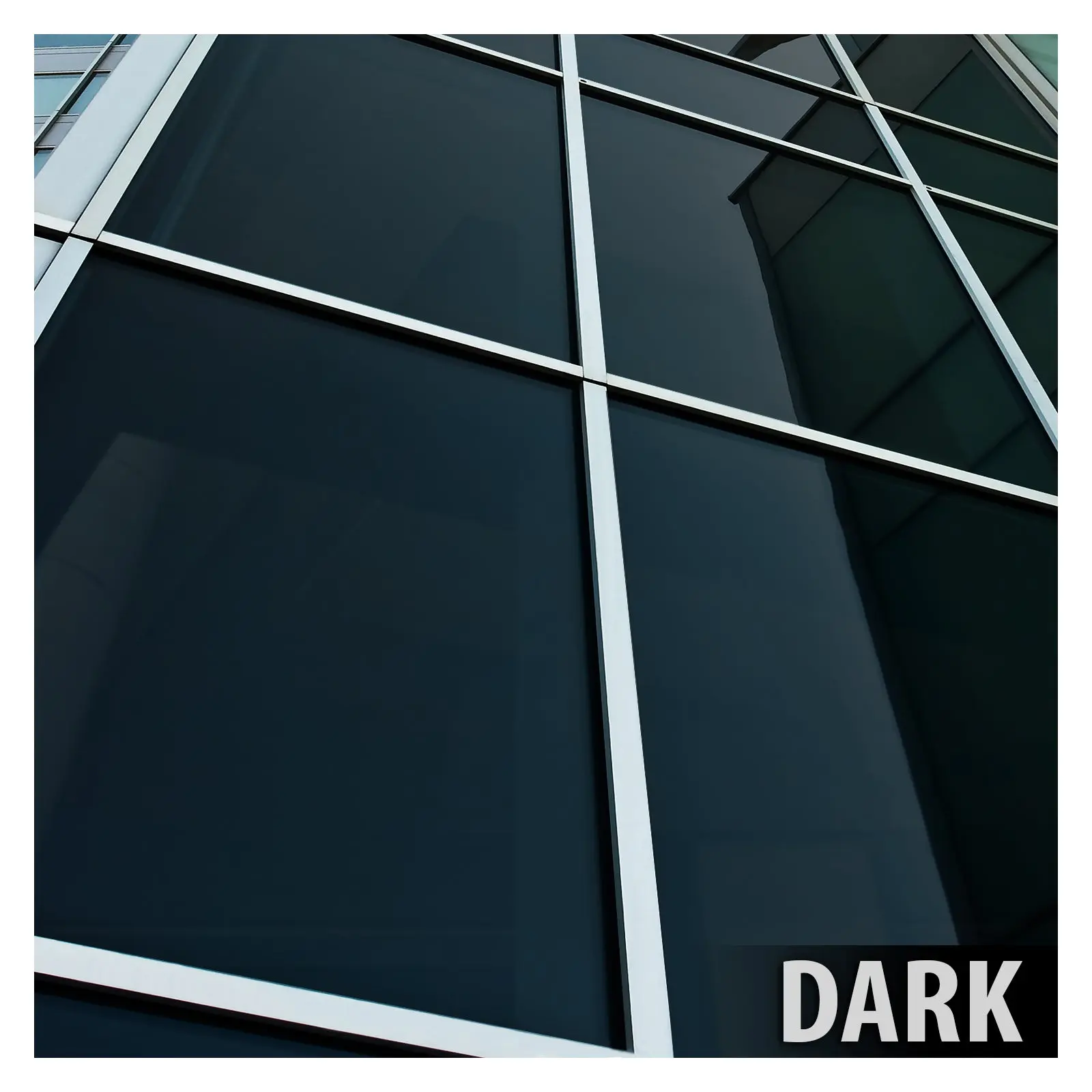 BDF NA20 Window Film Daytime Privacy and Sun Control Natural Black 20 (Dark)