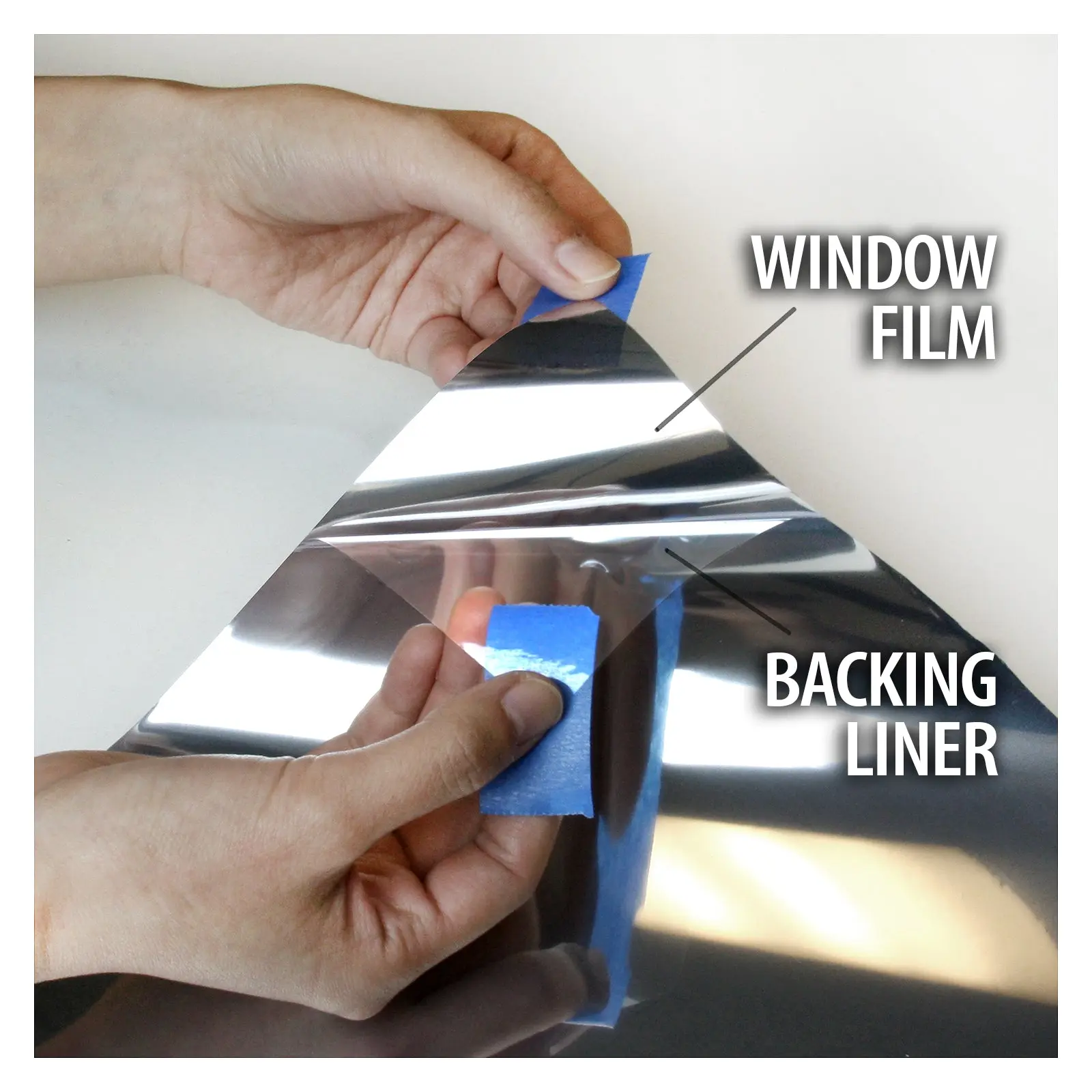 BDF S15 Window Film Daytime Privacy and Heat Control Mirror Silver 15 (Dark) - Image 6