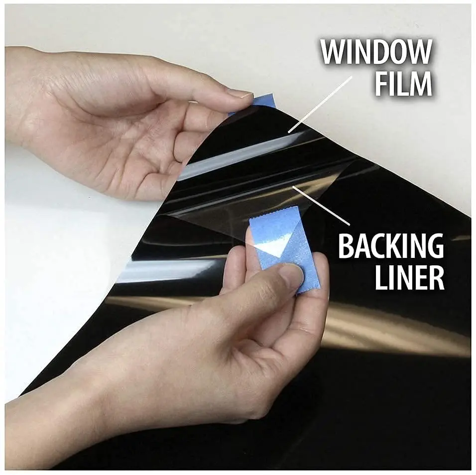 BDF S4MB05 Window Film Security and Daytime Privacy 4 Mil Black 5 (Very Dark) - Image 5