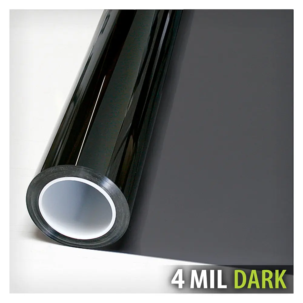 BDF S4MB20 Window Film Security and Daytime Privacy 4 Mil Black 20 (Dark) - Image 4