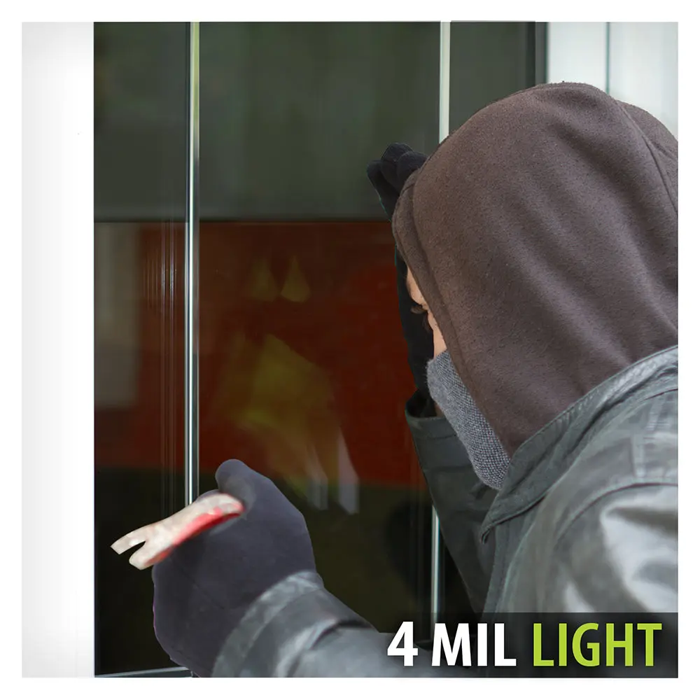BDF S4MB50 Window Film Security and Sun Control 4 Mil Black 50 (Light) - Image 5