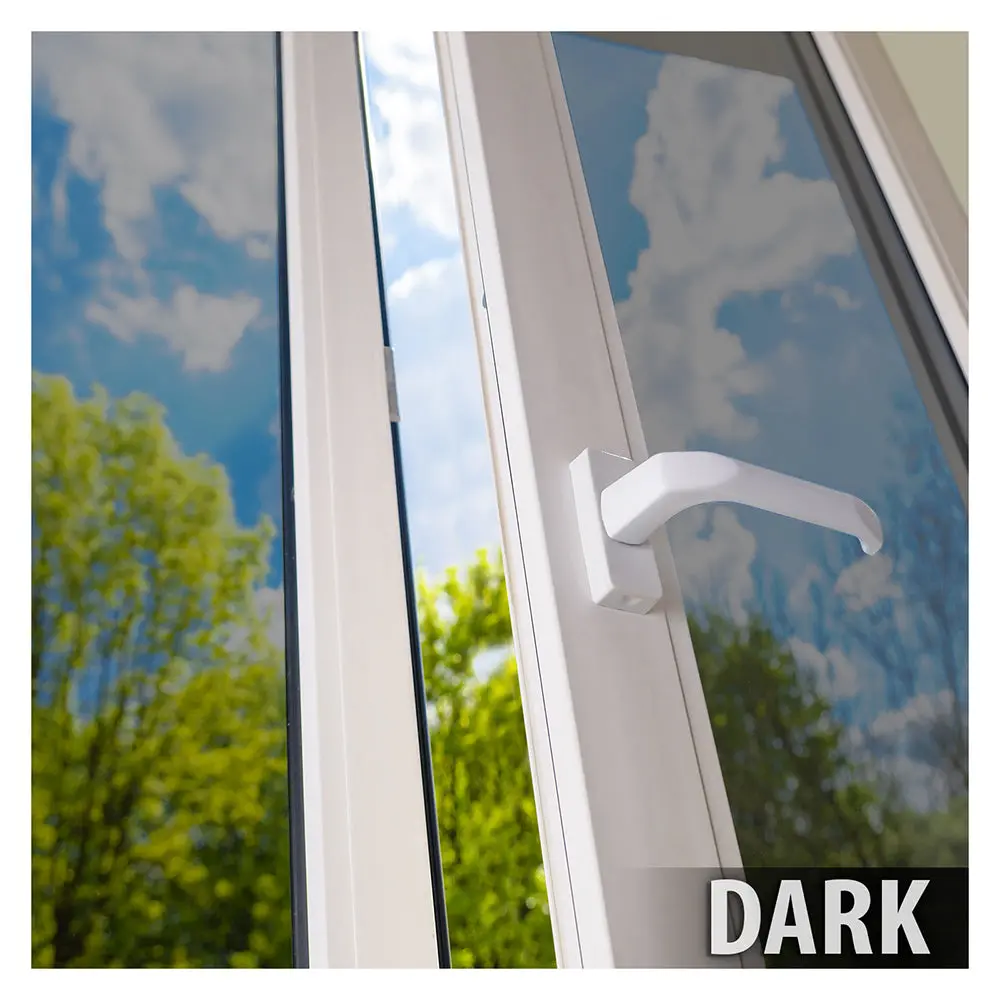 BDF S4MS15 Window Film Security and Daytime Privacy 4 Mil Mirror Silver (Dark) - Image 7