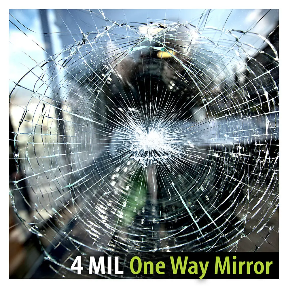 BDF S4MS15 Window Film Security and Daytime Privacy 4 Mil Mirror Silver (Dark) - Image 8