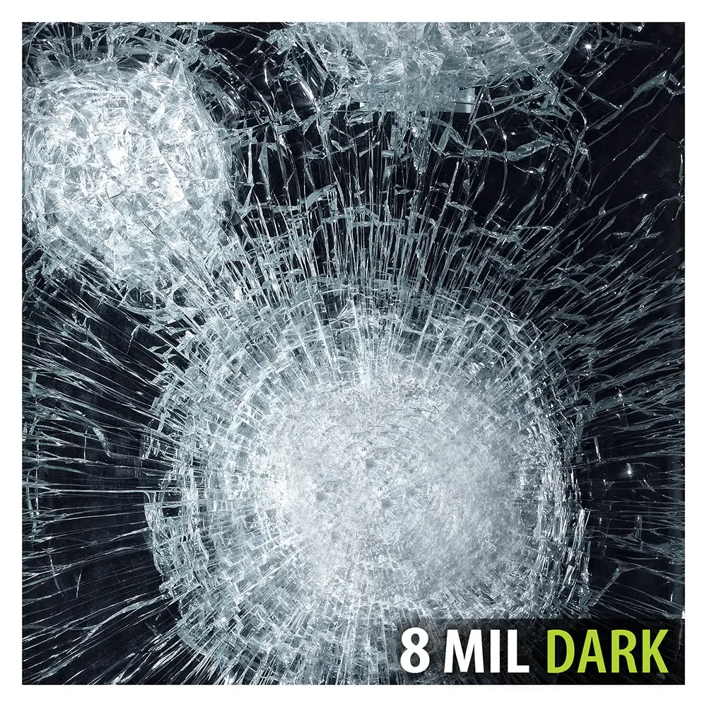 BDF S8MB20 Window Film Security and Daytime Privacy 8 Mil Black 20 (Dark) - Image 4