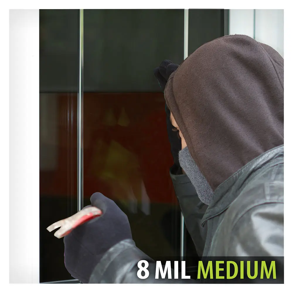 BDF S8MB35 Window Film Security and Sun Control 8 Mil Black 35 (Medium) - Image 4