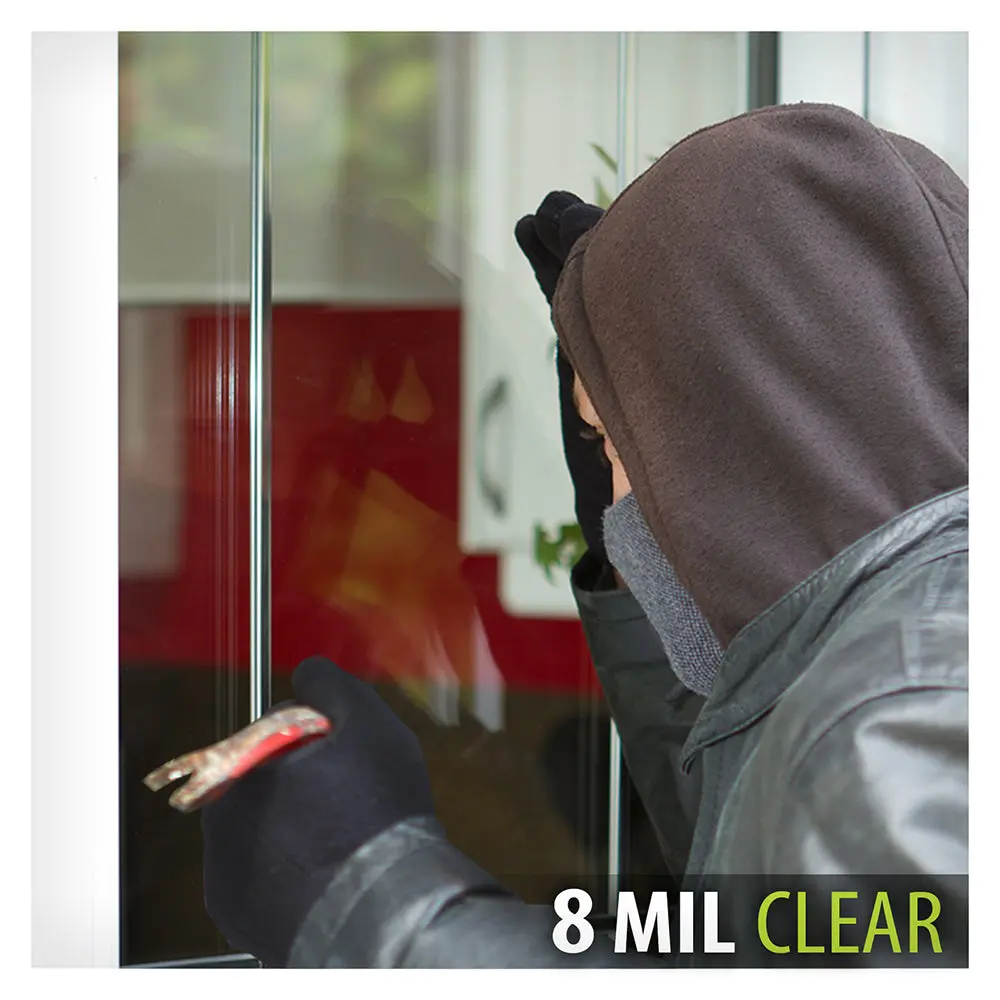 BDF S8MC Window Film Security and Safety 8 Mil Clear - Image 6