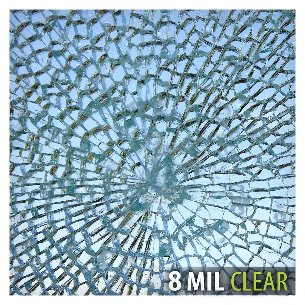 BDF S8MC Window Film Security and Safety 8 Mil Clear - Image 7